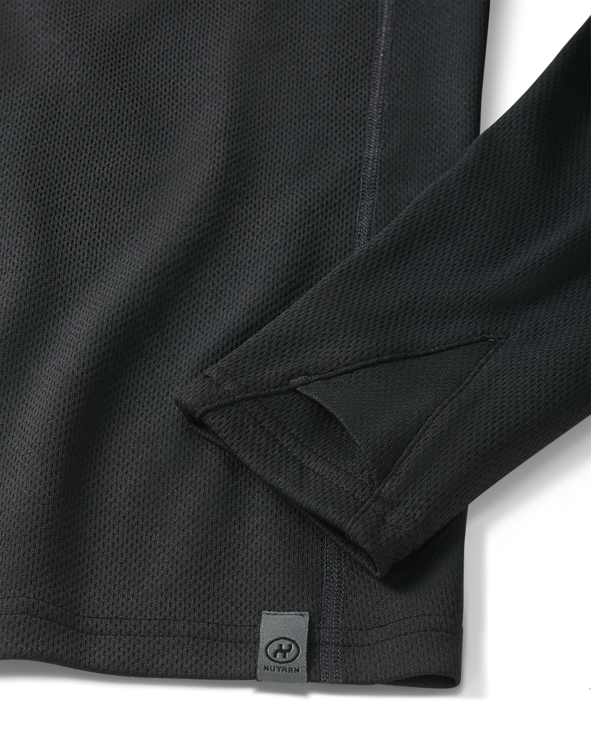 PRO Merino 200 Zip-T | Black