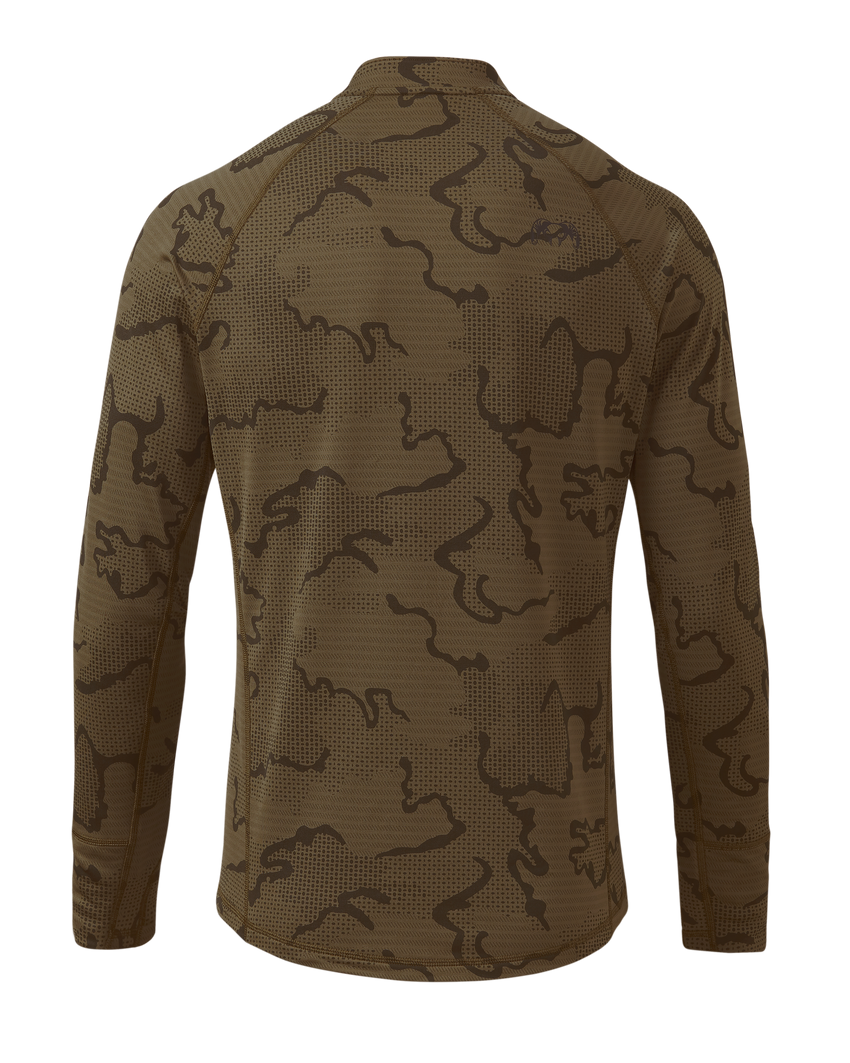 Ridgepoint Fleece Henley | Coyote Brown Tonal